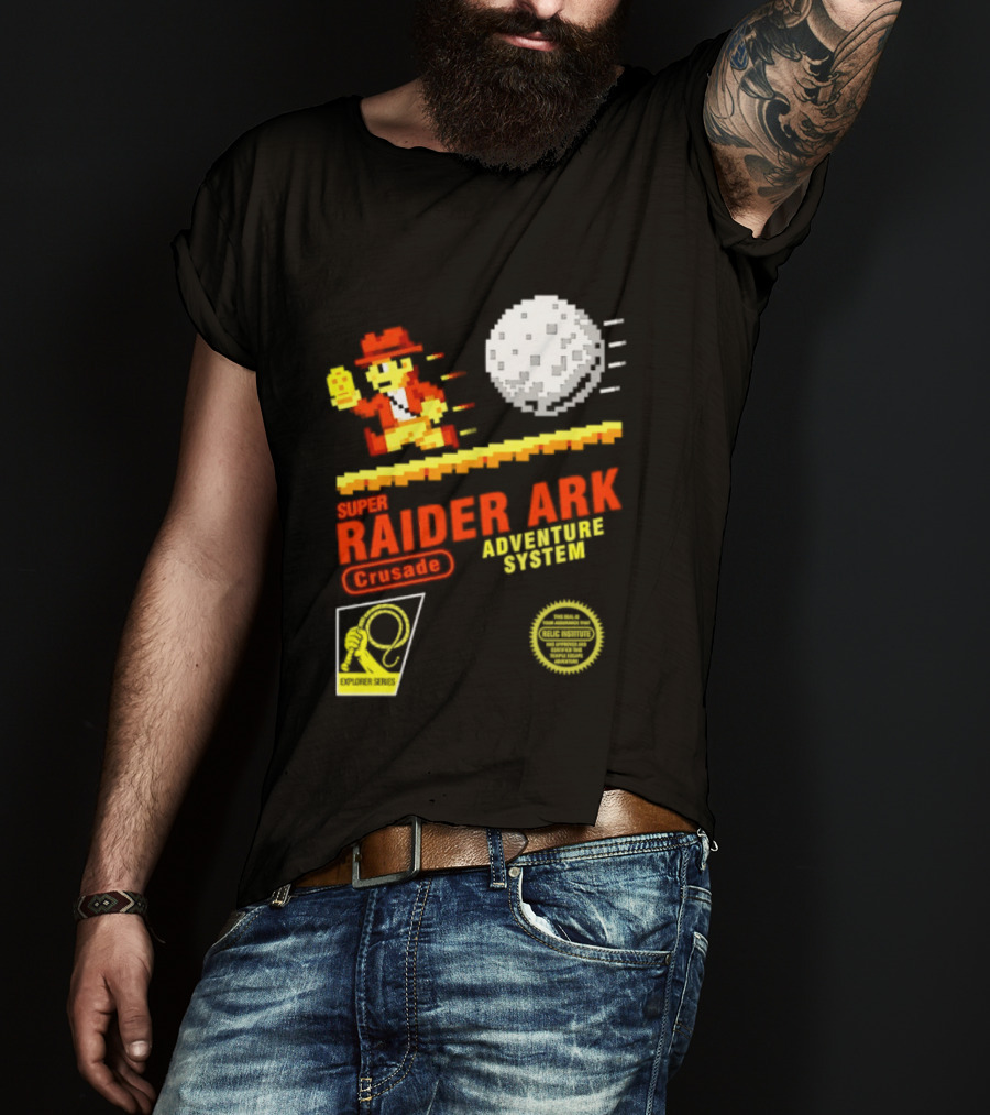 Super Raider Ark Adventure System Crusade Explore Series T-Shirt