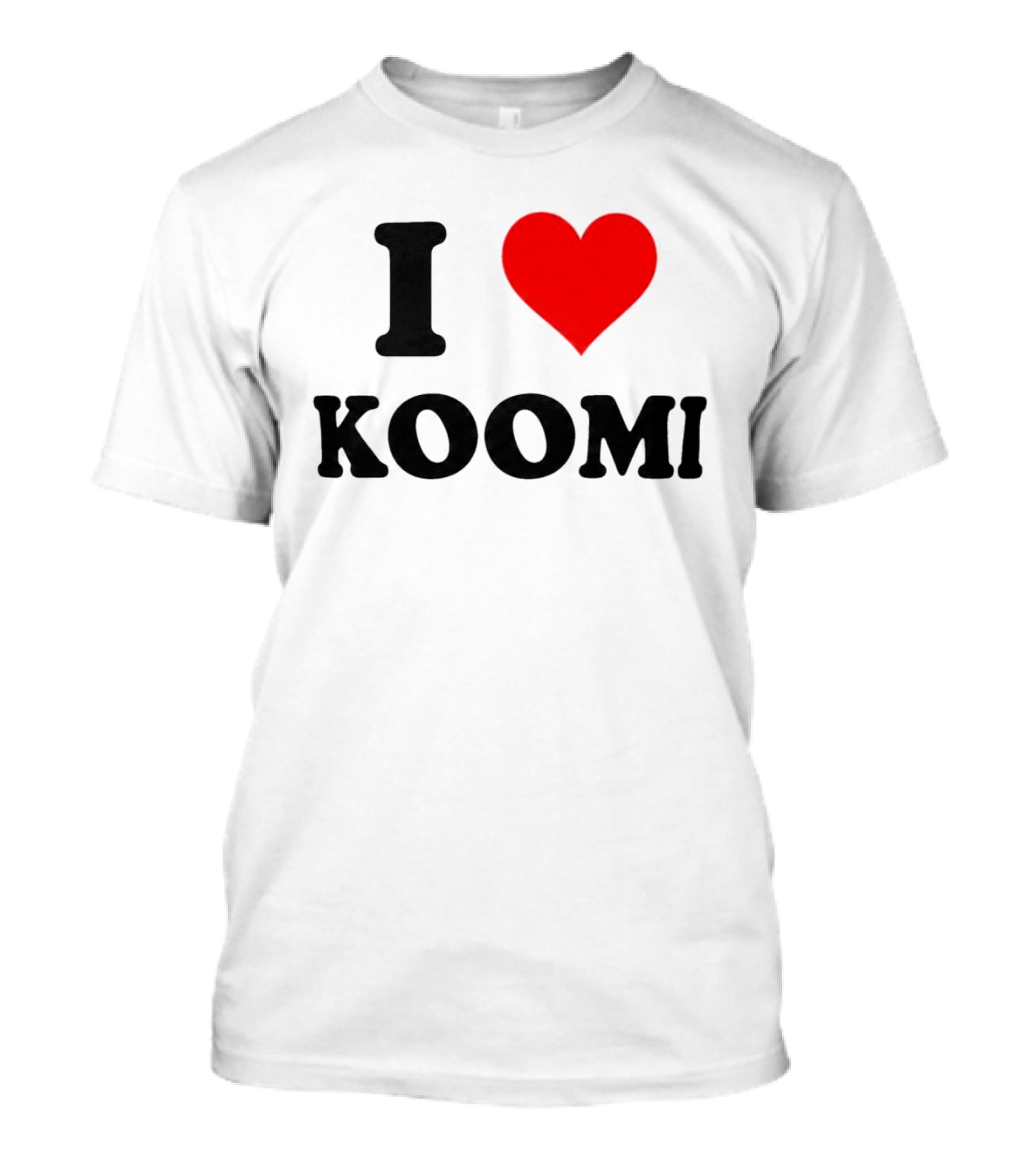 I Heart Koomi Bold Love T-Shirt