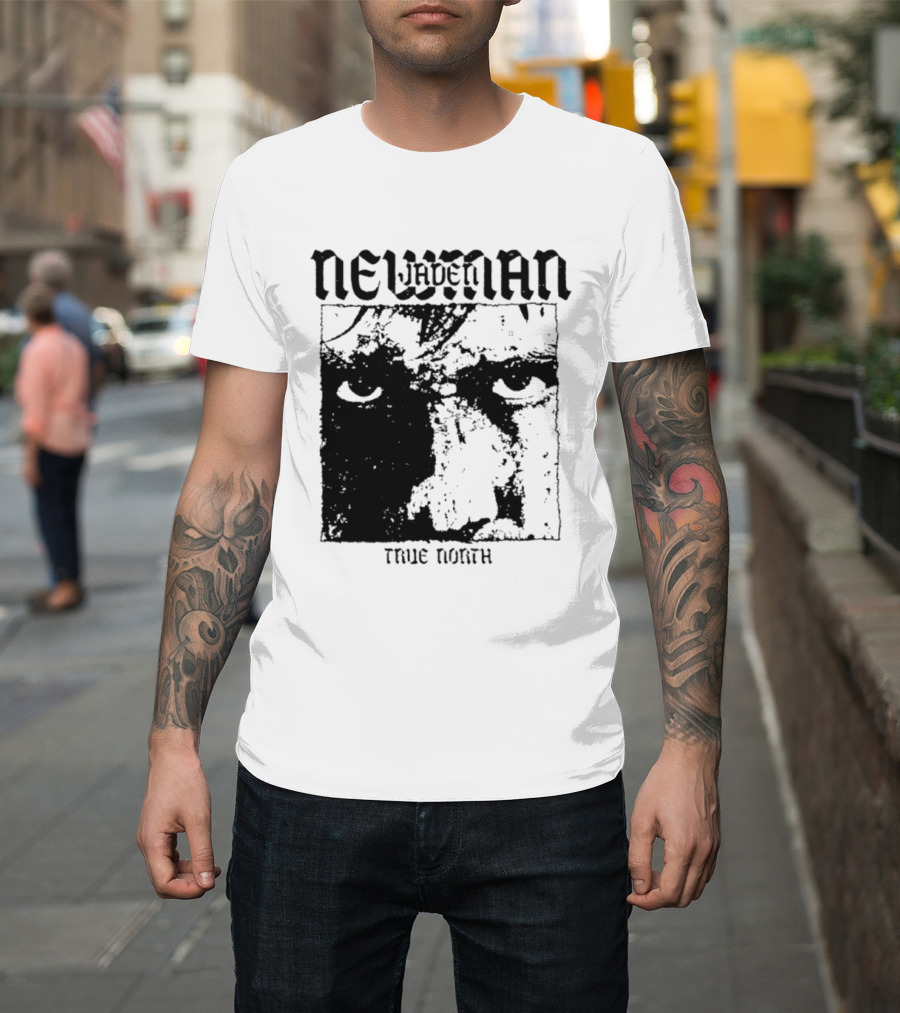 Newman Jaden True North Alternative Rock Band Face T-Shirt