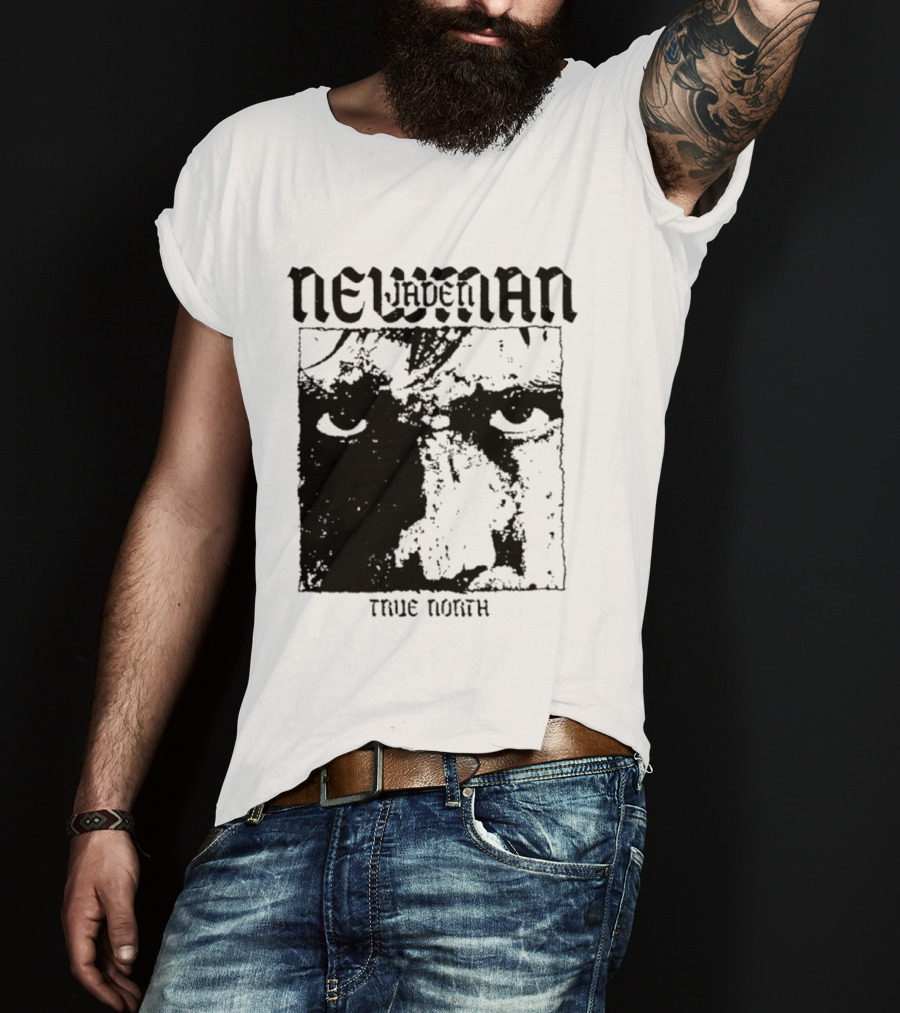 Newman Jaden True North Alternative Rock Band Face T-Shirt