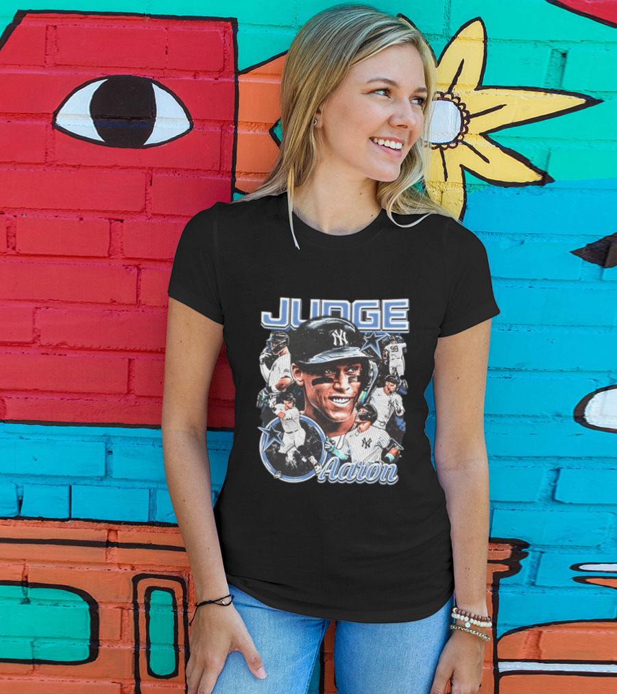 Aaron Judge New York Yankees Baseball Star Player Highlights 2026 T-Shirt