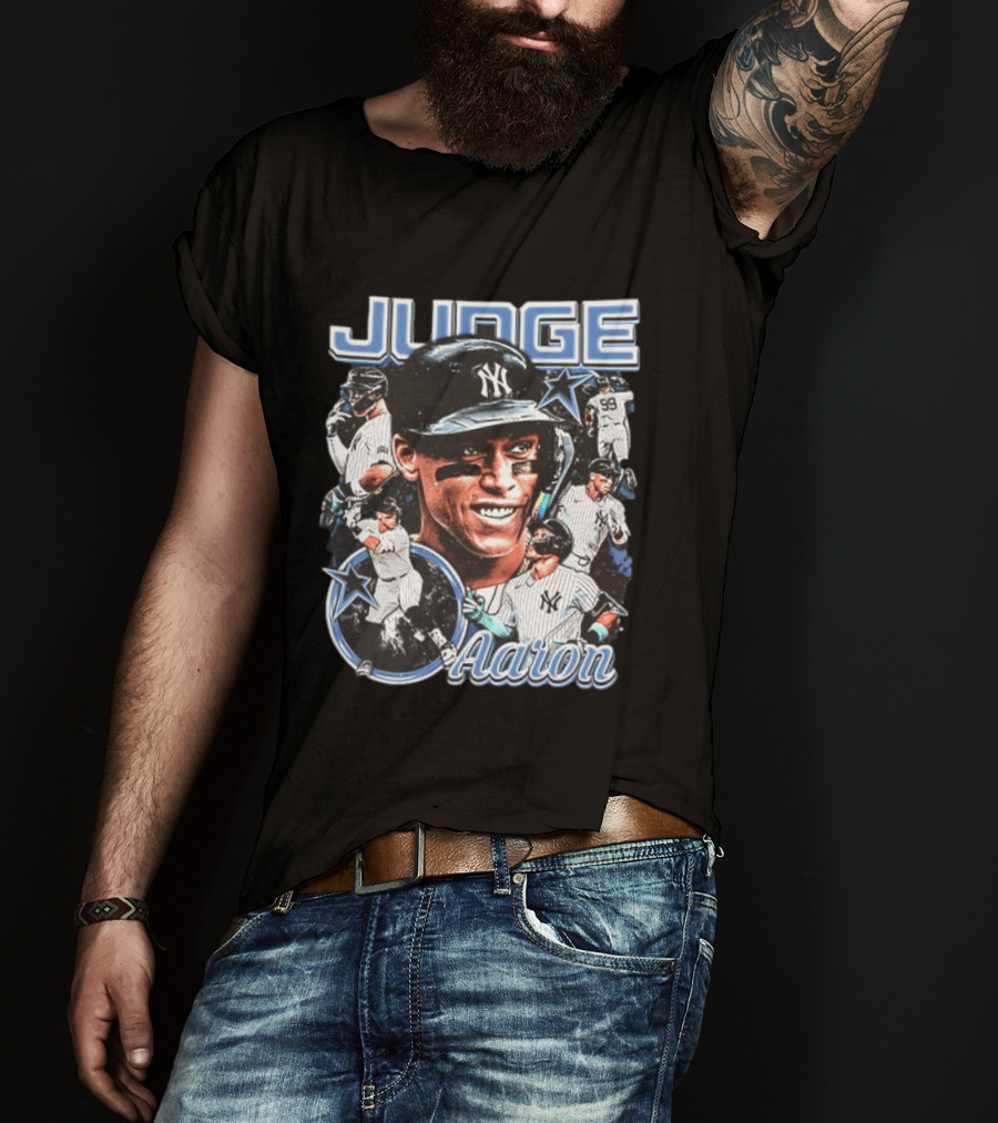 Aaron Judge New York Yankees Baseball Star Player Highlights 2026 T-Shirt