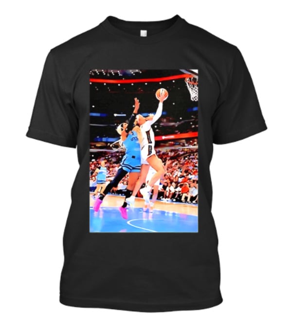 Caitlin Clark Indiana Fever Gameplay Action WNBA Basketball Competition T-Shirt