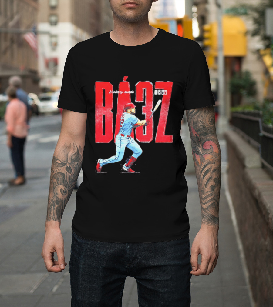 St. Louis Cardinals Joshua Baez History Made 2026 MLB Debut T-Shirt