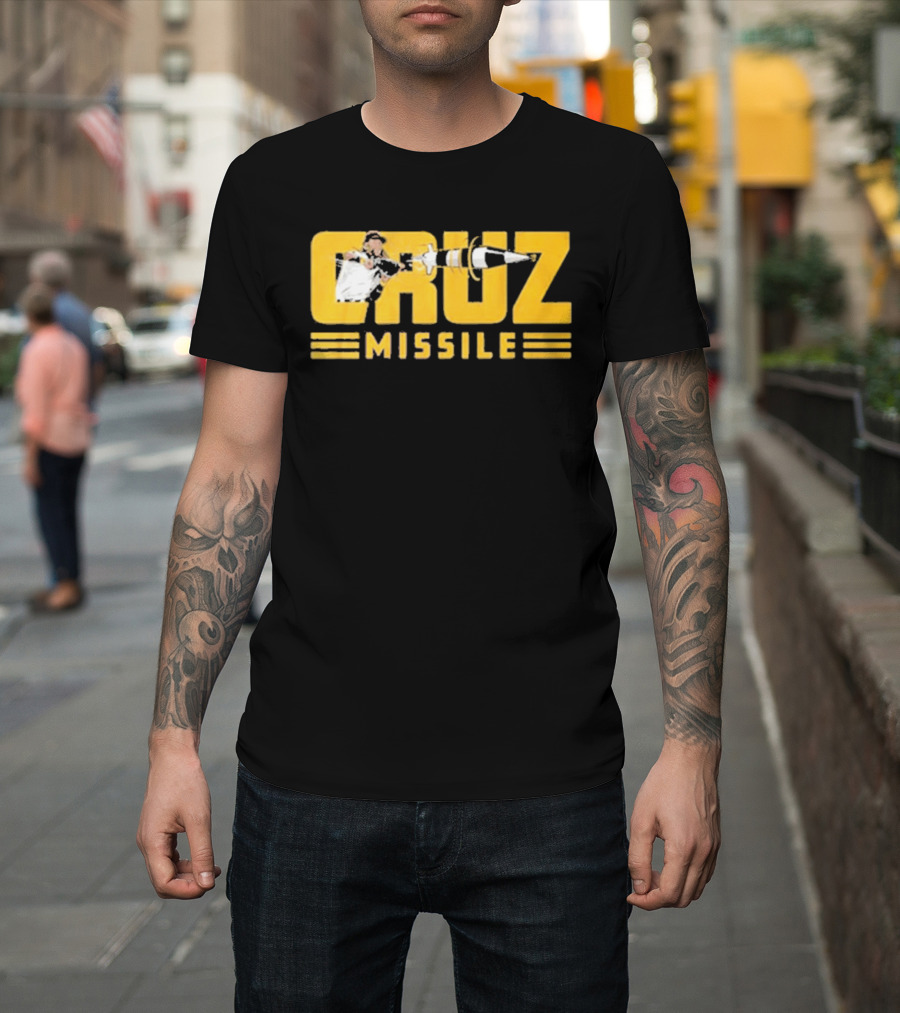 Cruz Missile Oneil Cruz Pittsburgh Pirates Throwing Arm Baseball фю� T-Shirt