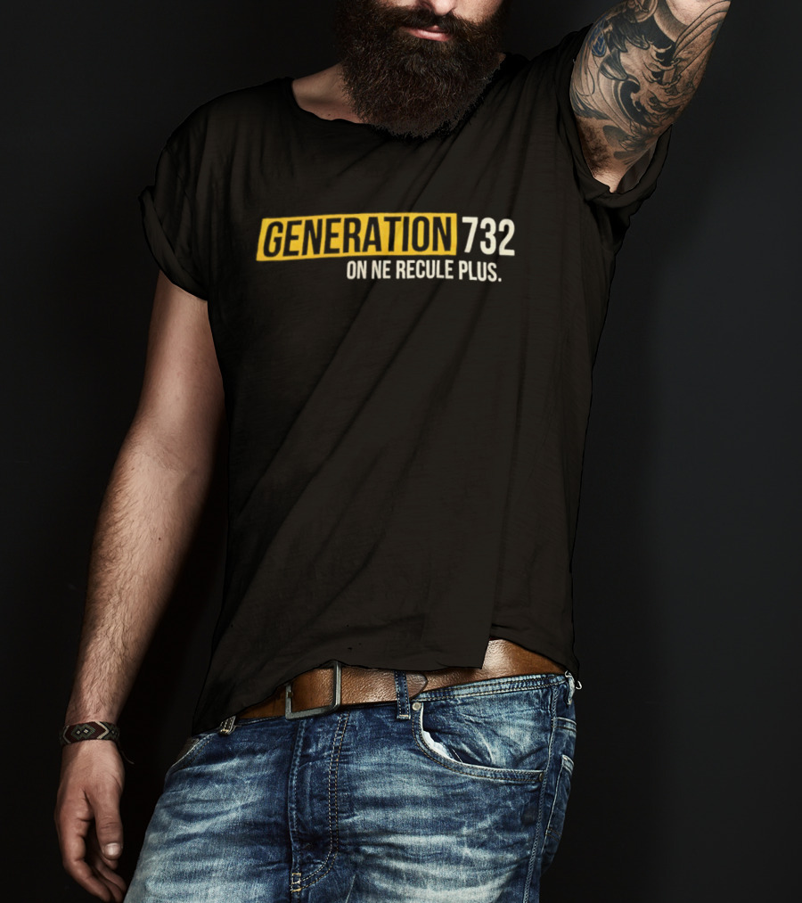 Generation 732 On Ne Recule Plus T-Shirt