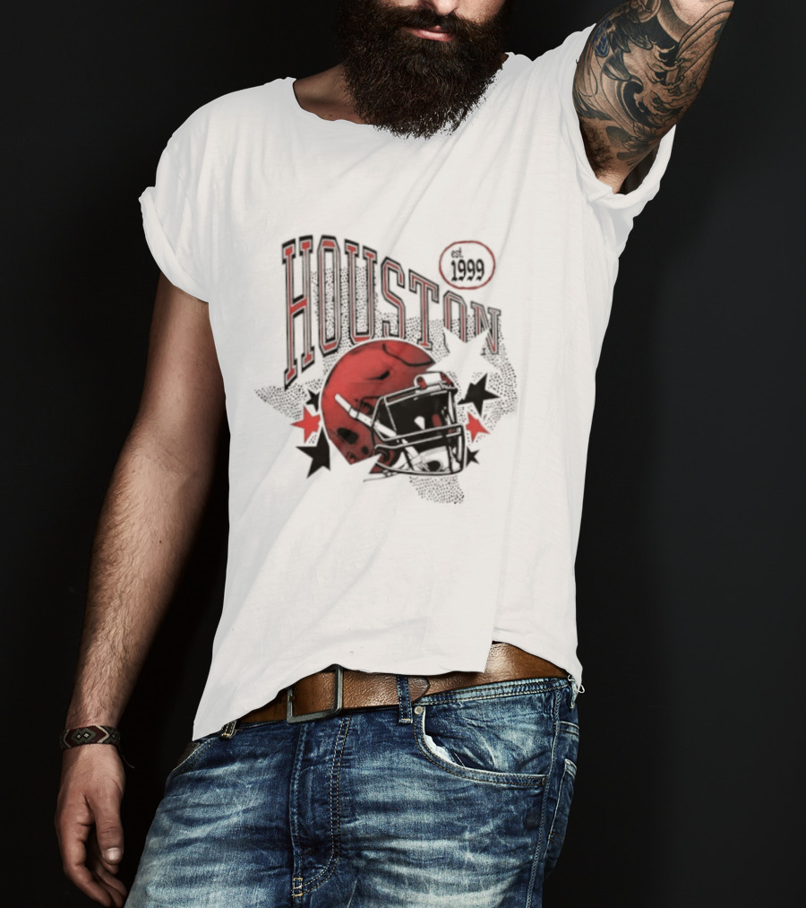 Houston Texans Est 1999 Football Helmet T-Shirt