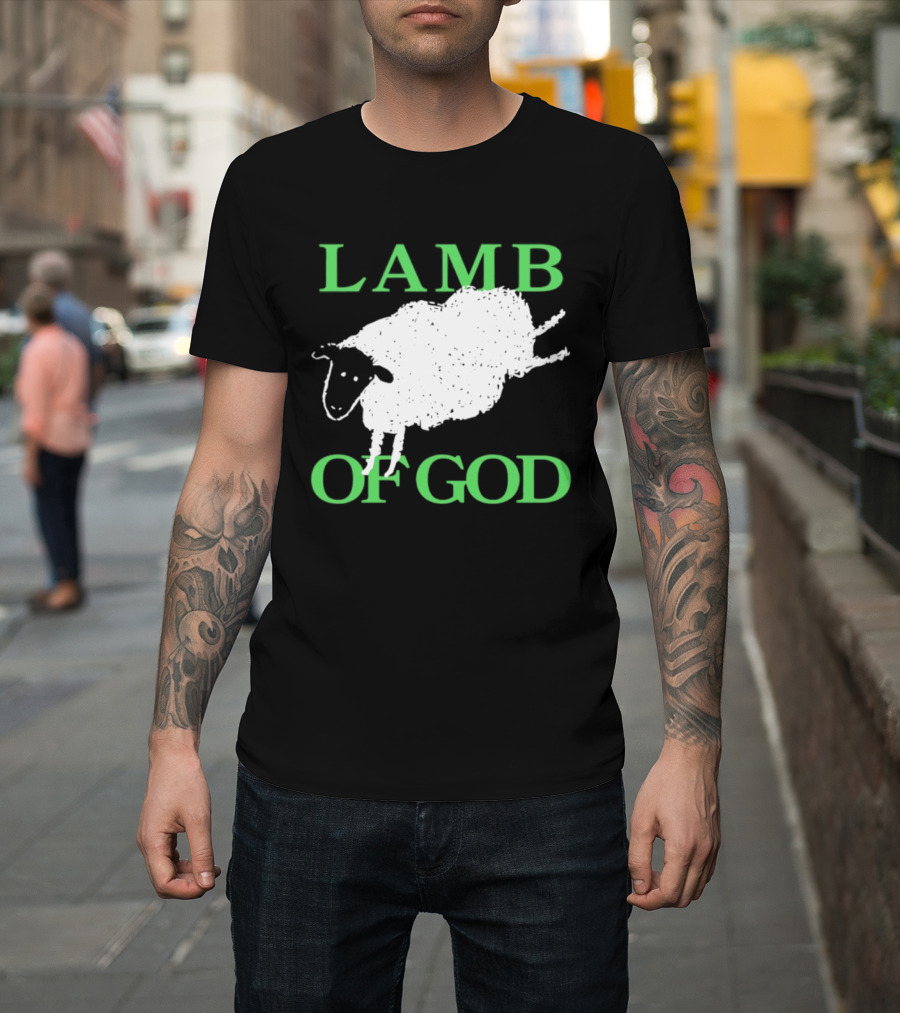 Lamb Of God Heavy Metal Band Metalcore Sheep Image T-Shirt