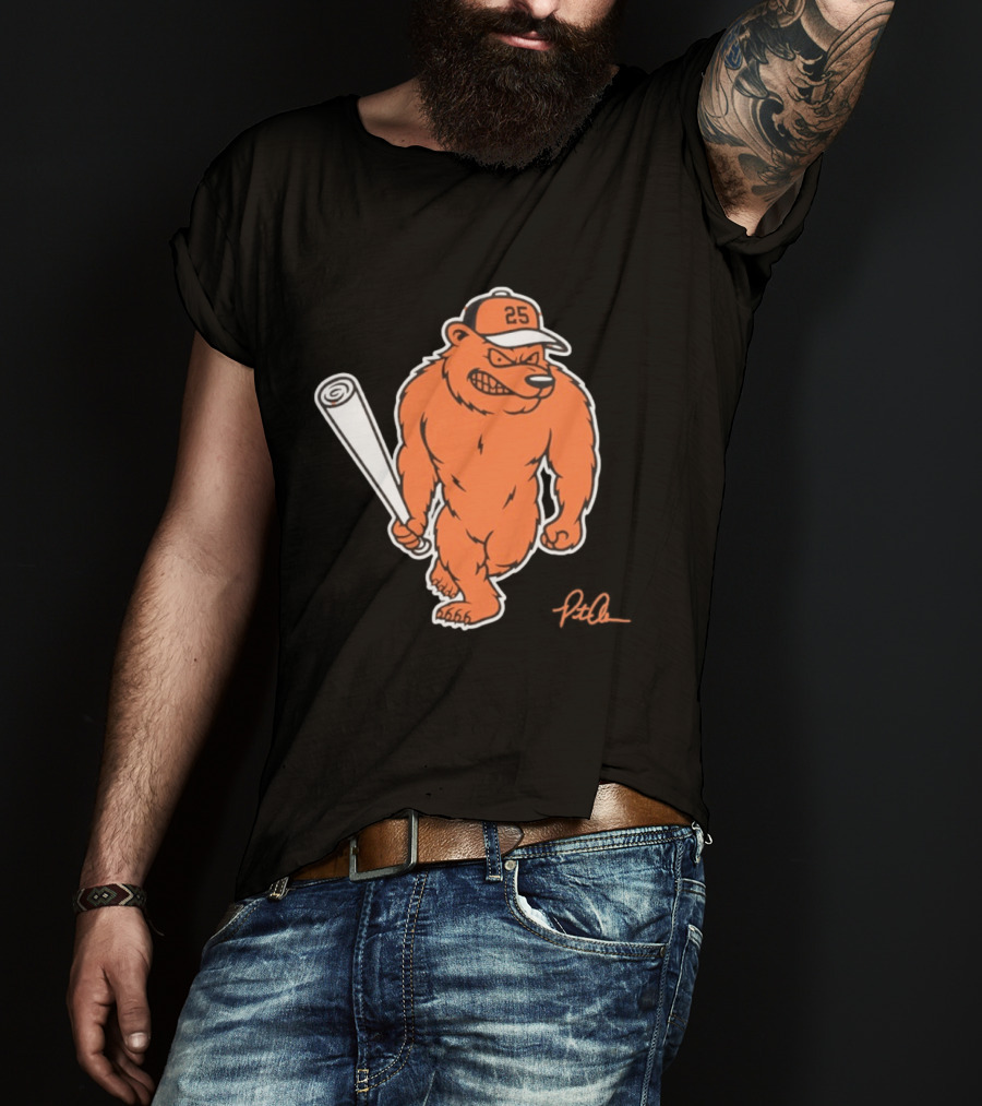 Polar Bear Pete 25 Baltimore Orioles MLB 2026 Season T-Shirt