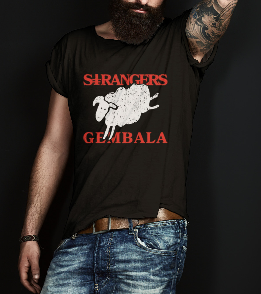 Strangers Gembala Sheep Art Teeshirt T-Shirt