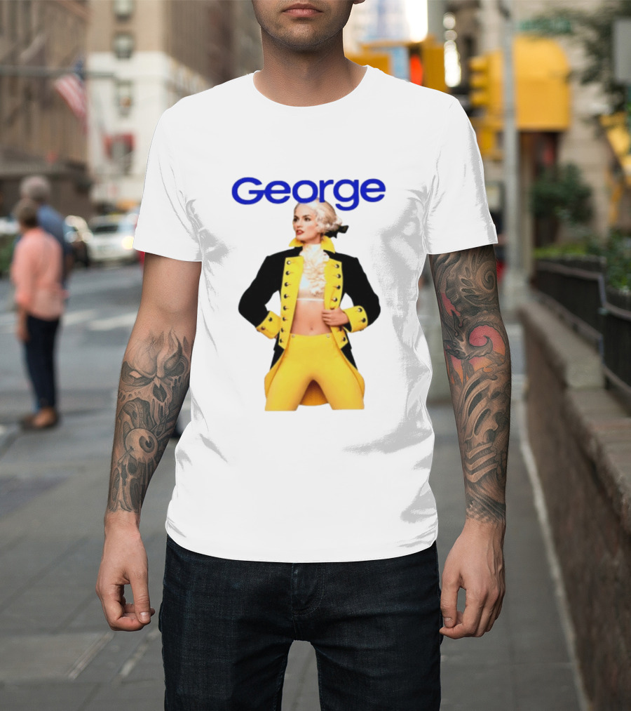 George Founding Fathers Historical Costume Colonial Attire T-Shirt