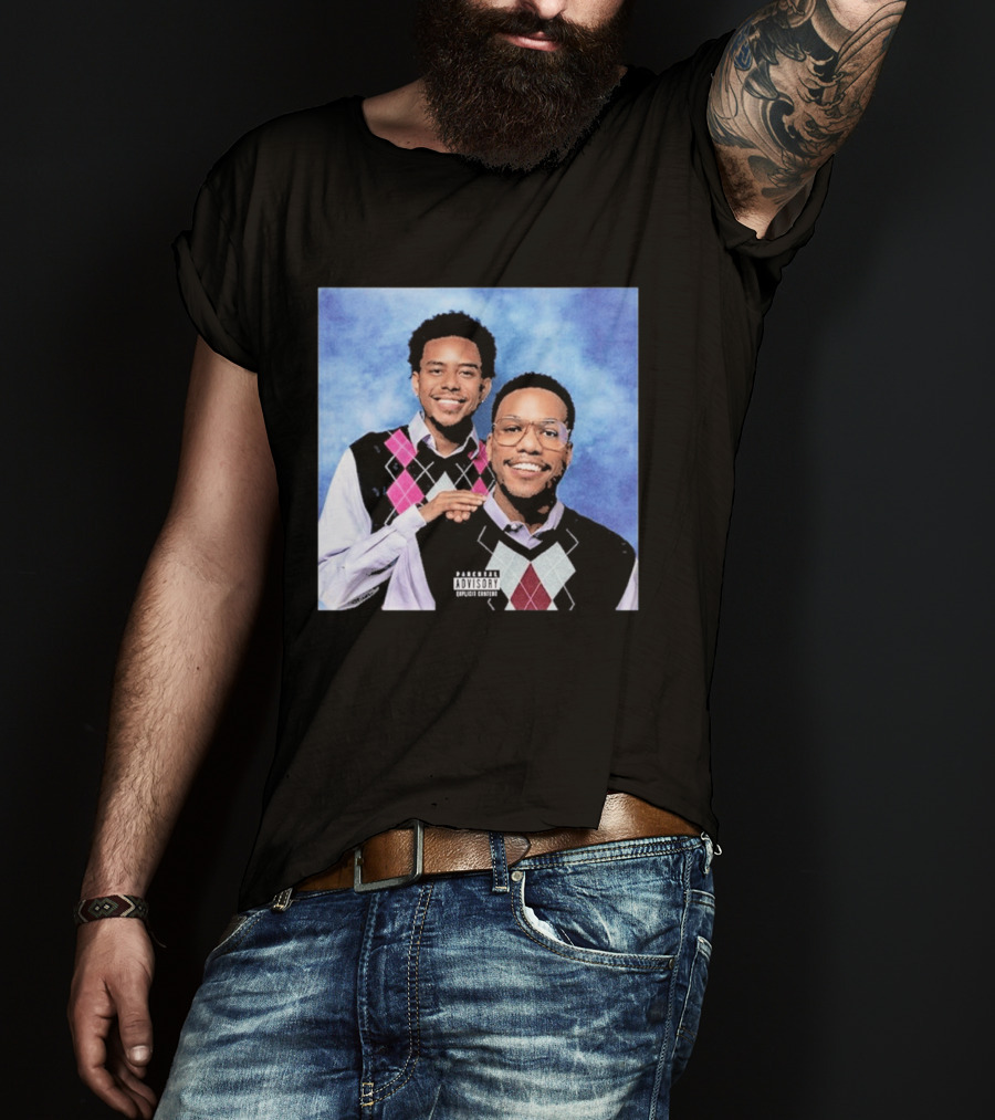 Anderson Paak Cordae Step Brothers Parody Album Cover T-Shirt