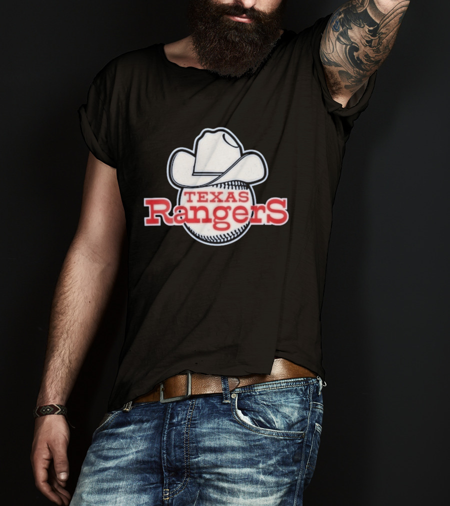 Texas Rangers 2026 Windbreaker Cowboy Hat Baseball T-Shirt