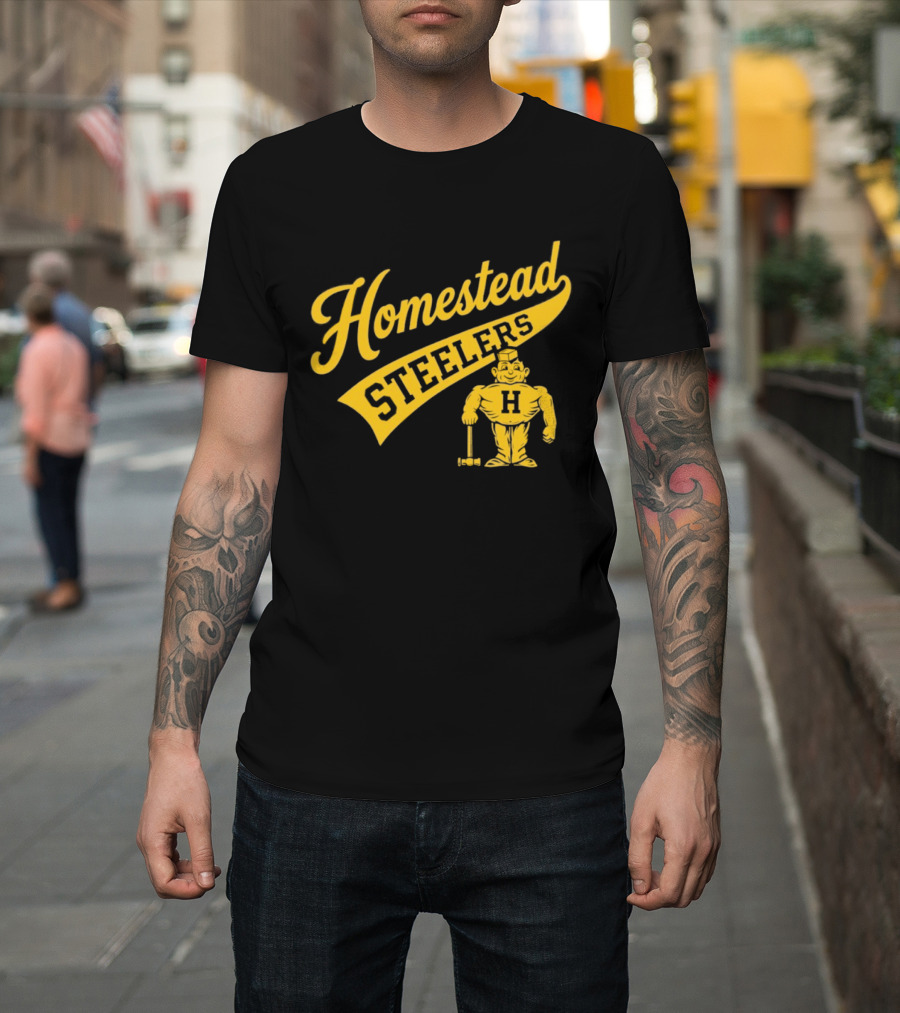 Homestead High Steelers H T-Shirt