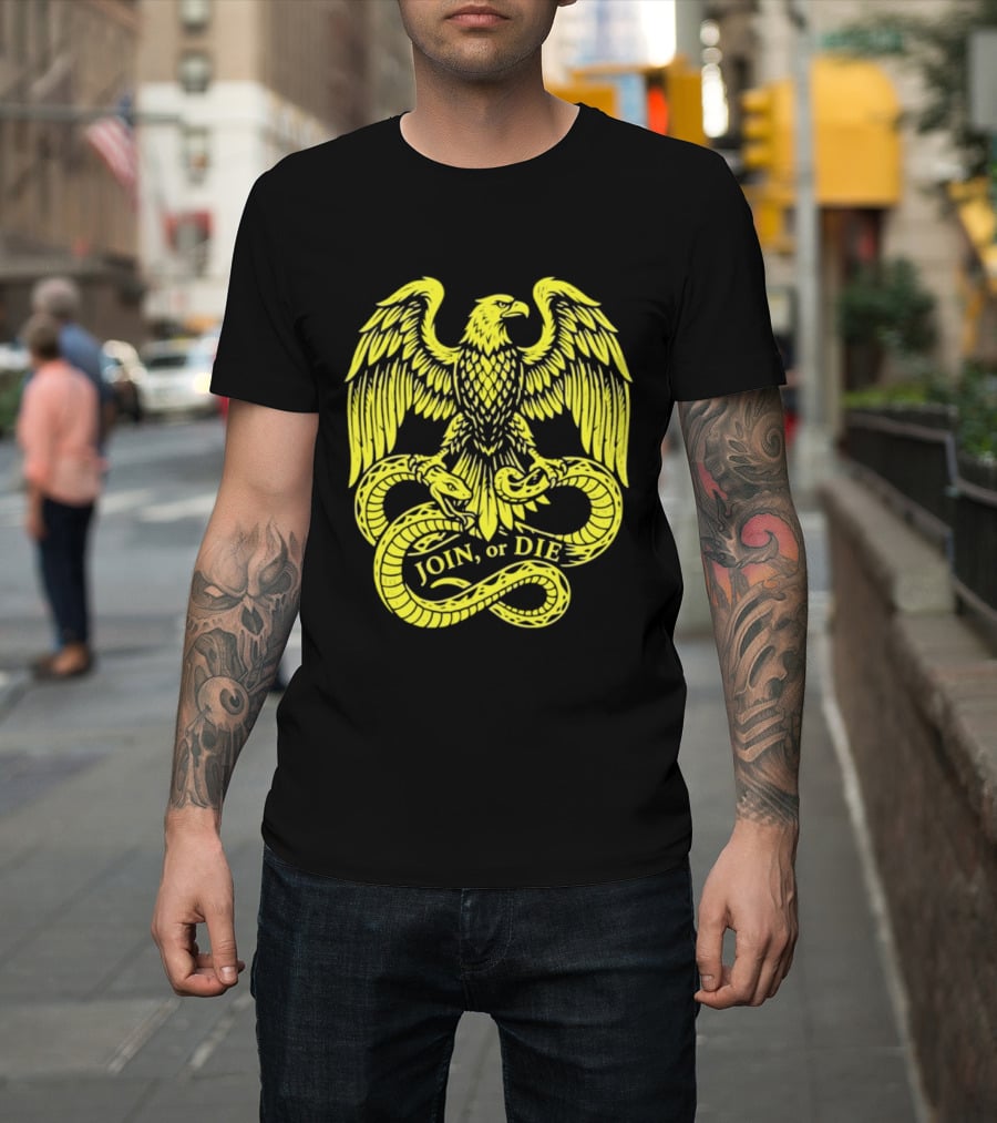 Join Or Die Eagle Snake T-Shirt