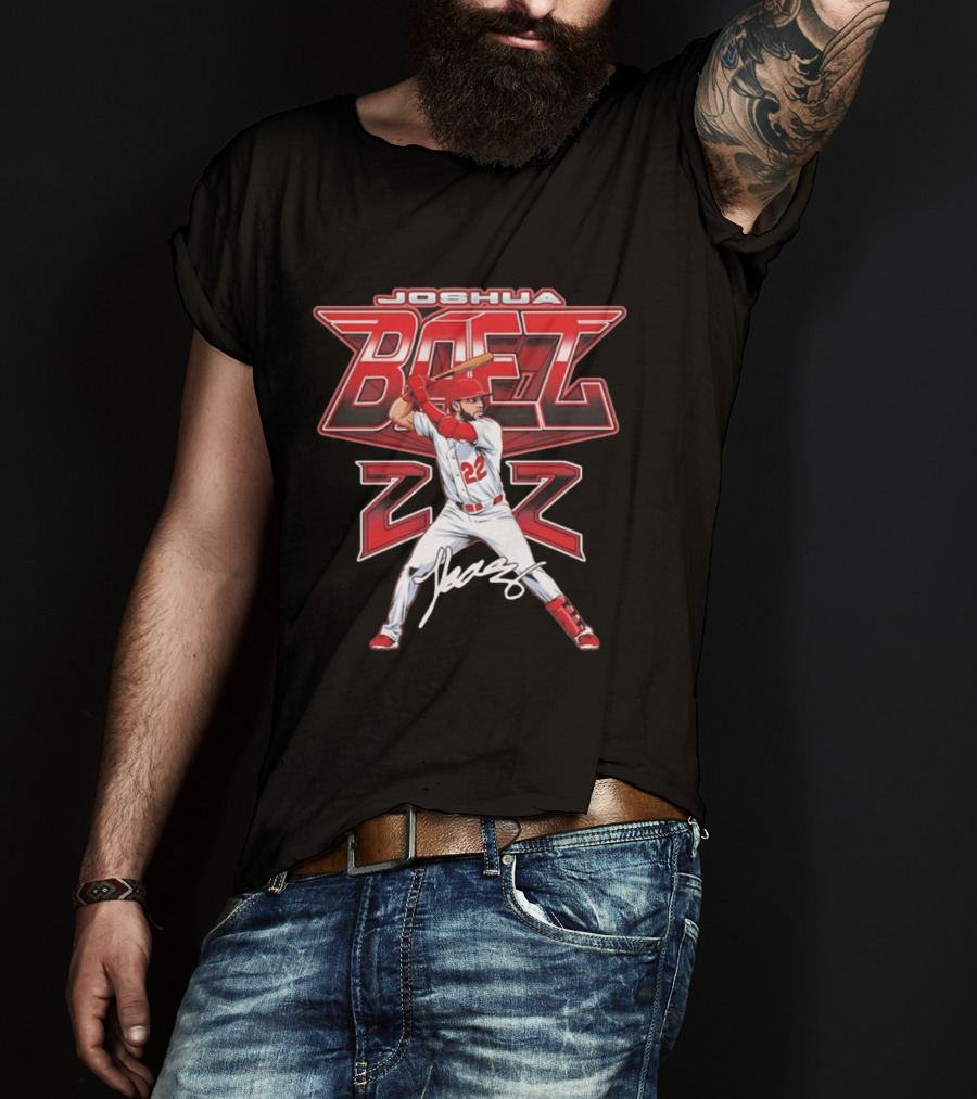 Joshua Baez 22 St. Louis Cardinals Baseball Player T-Shirt