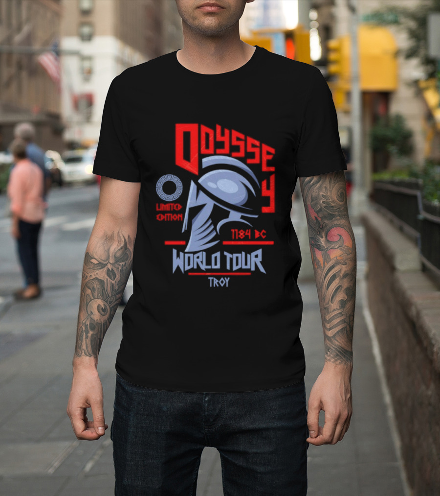 Odyssey Limited Edition World Tour 1184 BC Troy T-Shirt