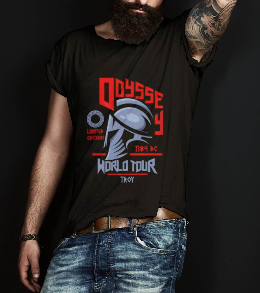 Odyssey Limited Edition World Tour 1184 BC Troy T-Shirt