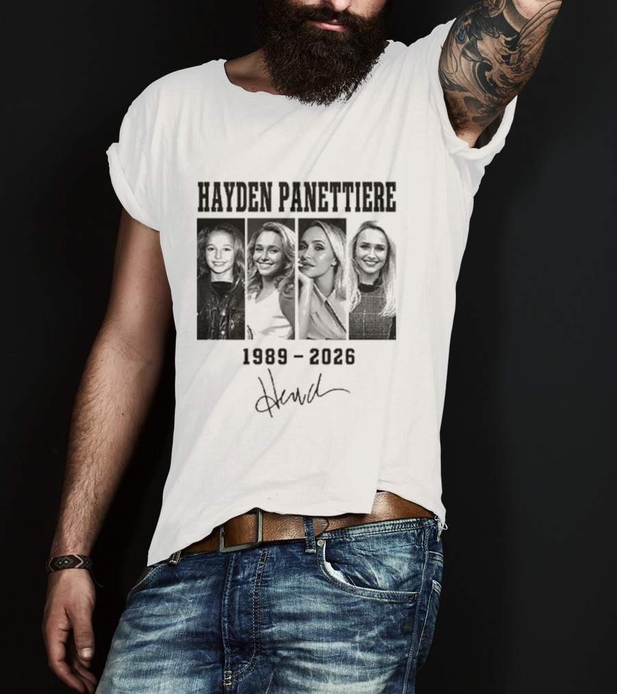Hayden Panettiere 1989 2026 Hayden T-Shirt