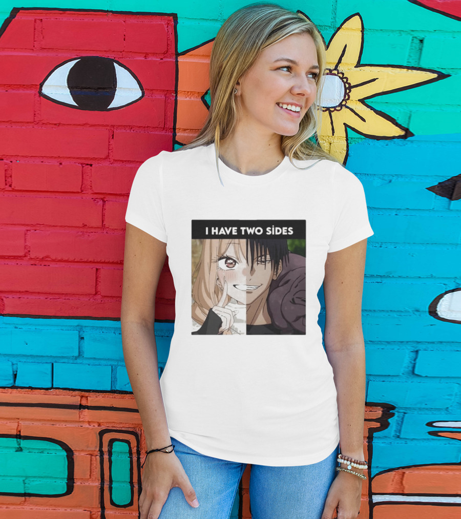 I Have Two Sides Toji Fushiguro And Marin Kitagawa Manga Characters T-Shirt