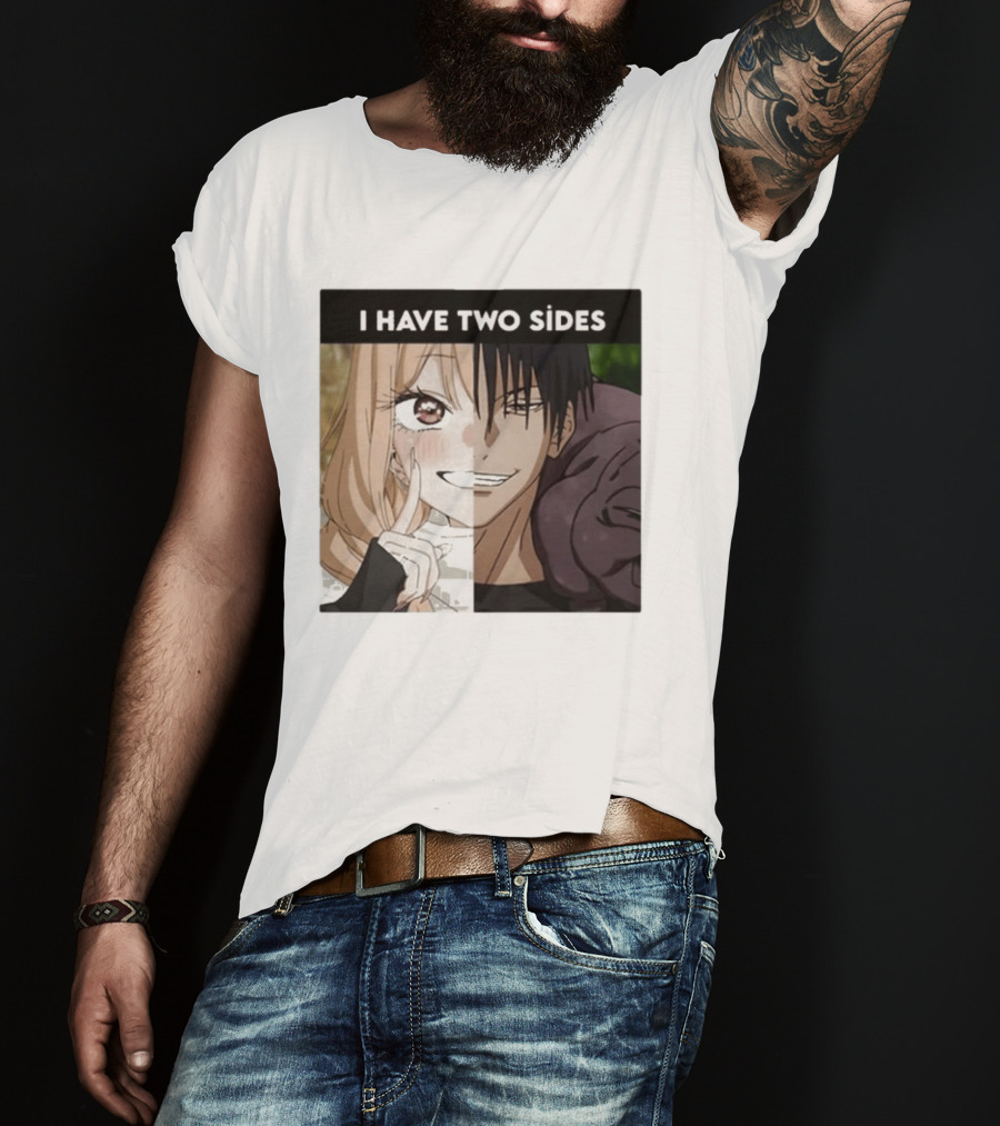 I Have Two Sides Toji Fushiguro And Marin Kitagawa Manga Characters T-Shirt