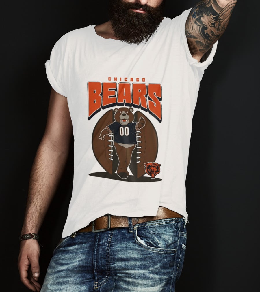 Chicago Bears Staley Da Bear Football Mania 2026 T-Shirt