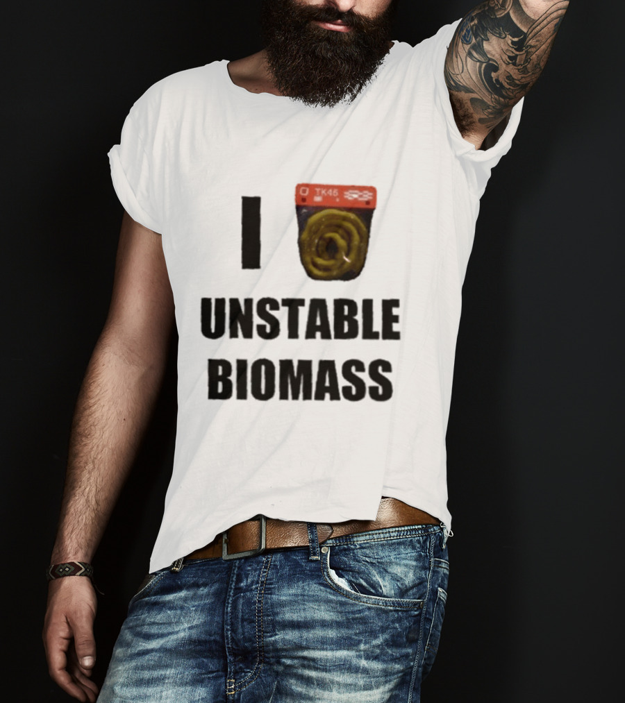 I Love Unstable Biomass TK45 Sci Fi Laboratory T-Shirt