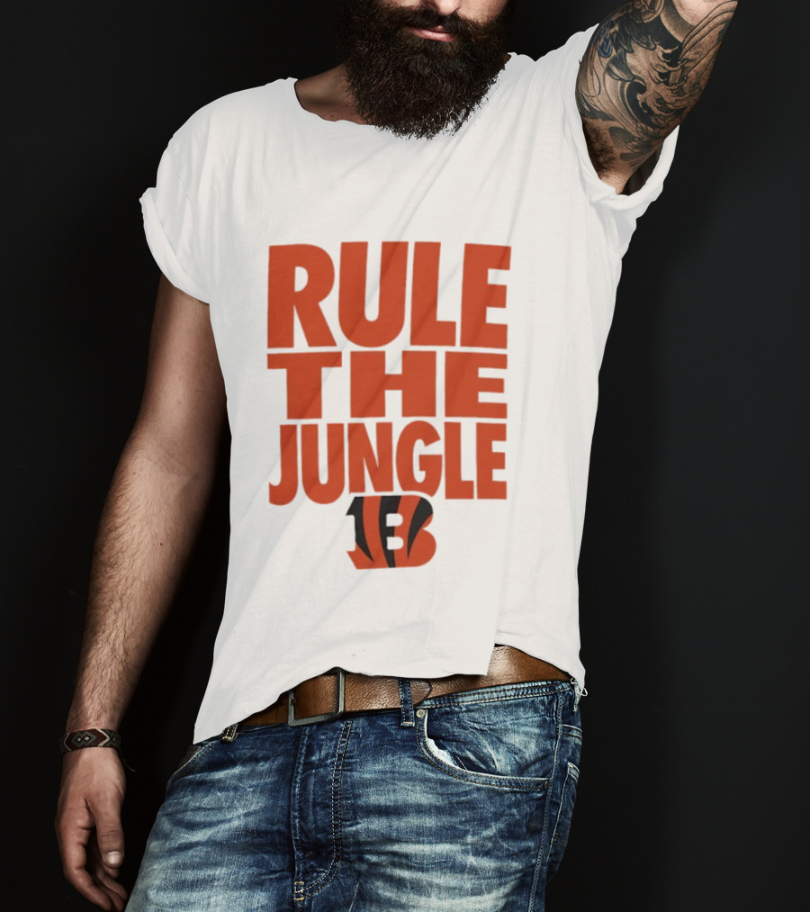 Cincinnati Bengals Rule The Jungle Bengals B T-Shirt