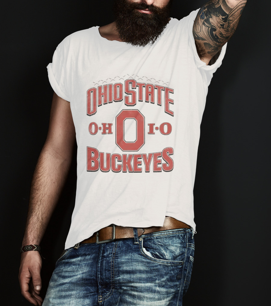 Ohio State Buckeyes College Football Ohio O Logo Buckeyes Fan Gear T-Shirt