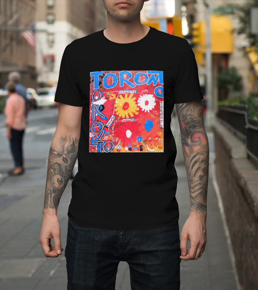 Dylan Cease Ago X Cease Eve Toronto Vibrant Floral T-Shirt