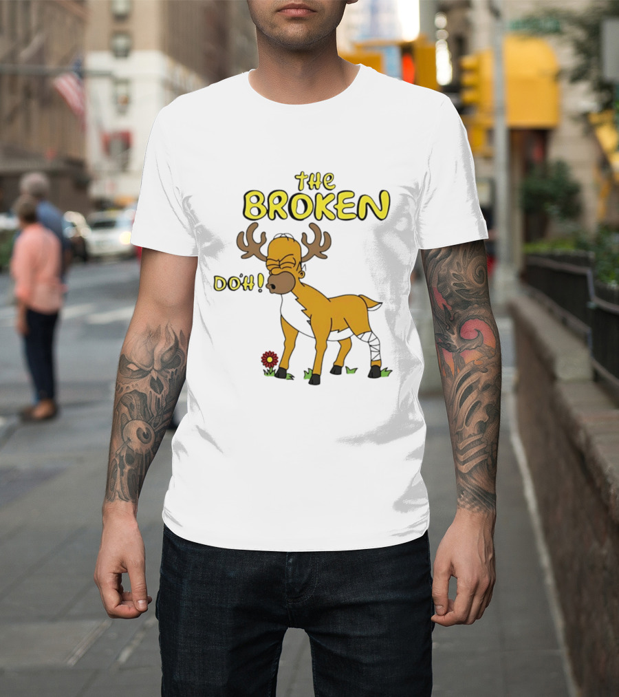 The Broken Doh Deer Homer Simpson The Simpsons T-Shirt
