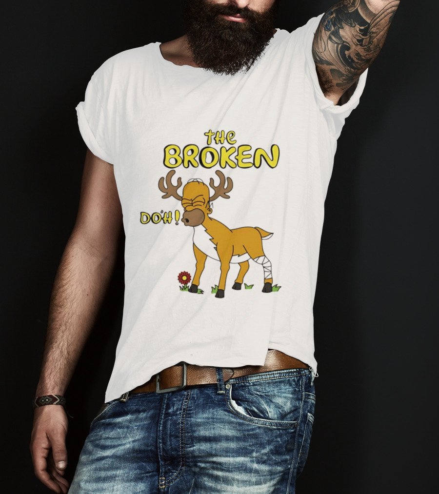 The Broken Doh Deer Homer Simpson The Simpsons T-Shirt