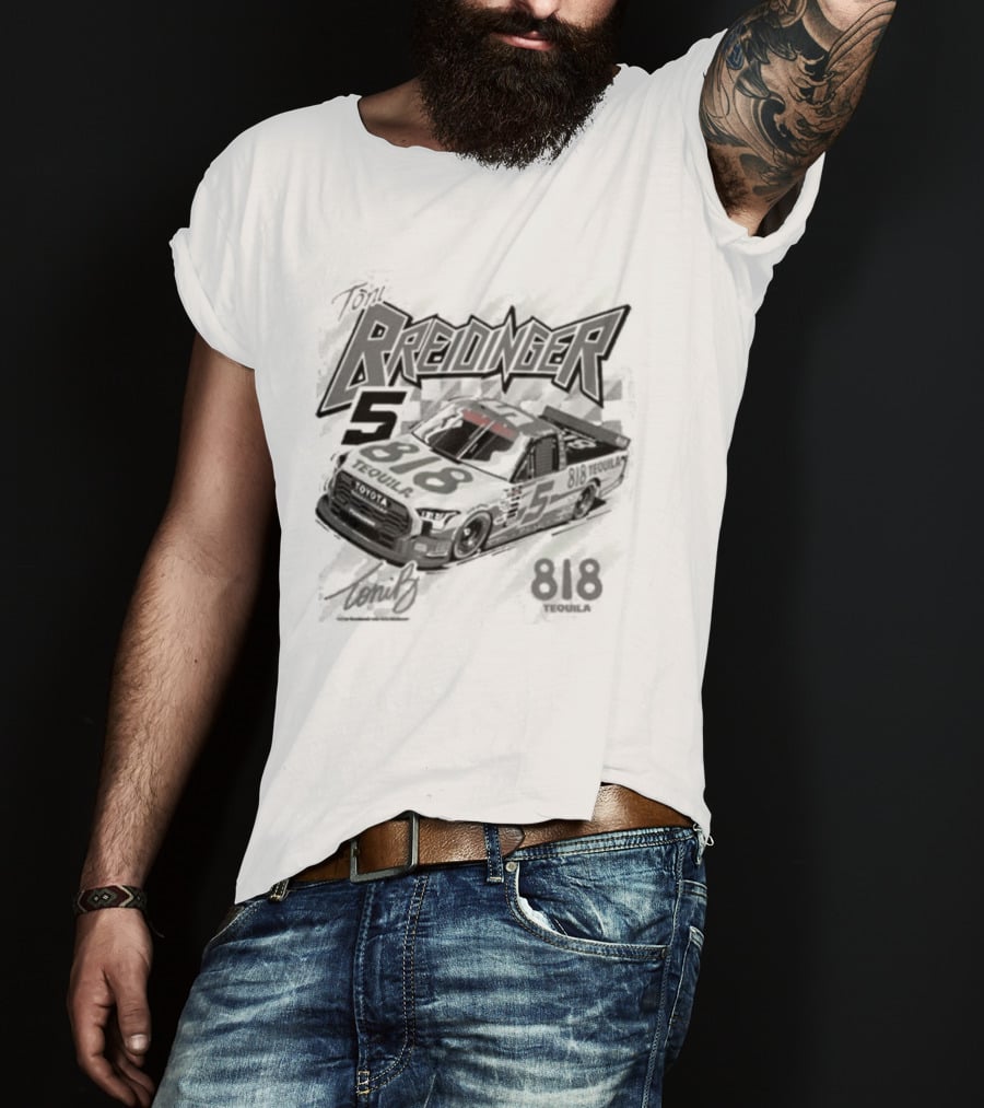 Toni Breidinger 818 Tequila Racing 55 NASCAR Car T-Shirt
