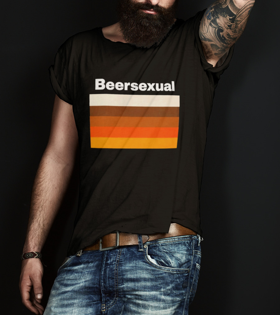 Bearsexual Pride Bear Flag Style LGBTQ+ T-Shirt
