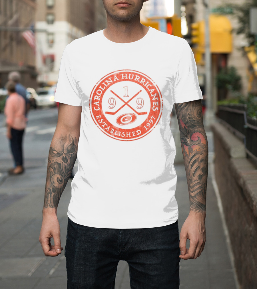 Carolina Hurricanes 919 Established 1997 T-Shirt