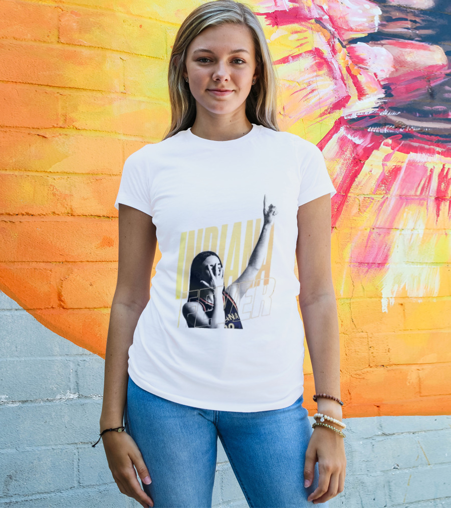Indiana Fever Caitlin Clark Pointing Indiana Player Gesture T-Shirt