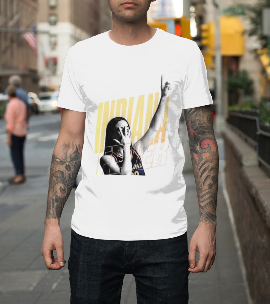 Indiana Fever Caitlin Clark Pointing Indiana Player Gesture T-Shirt