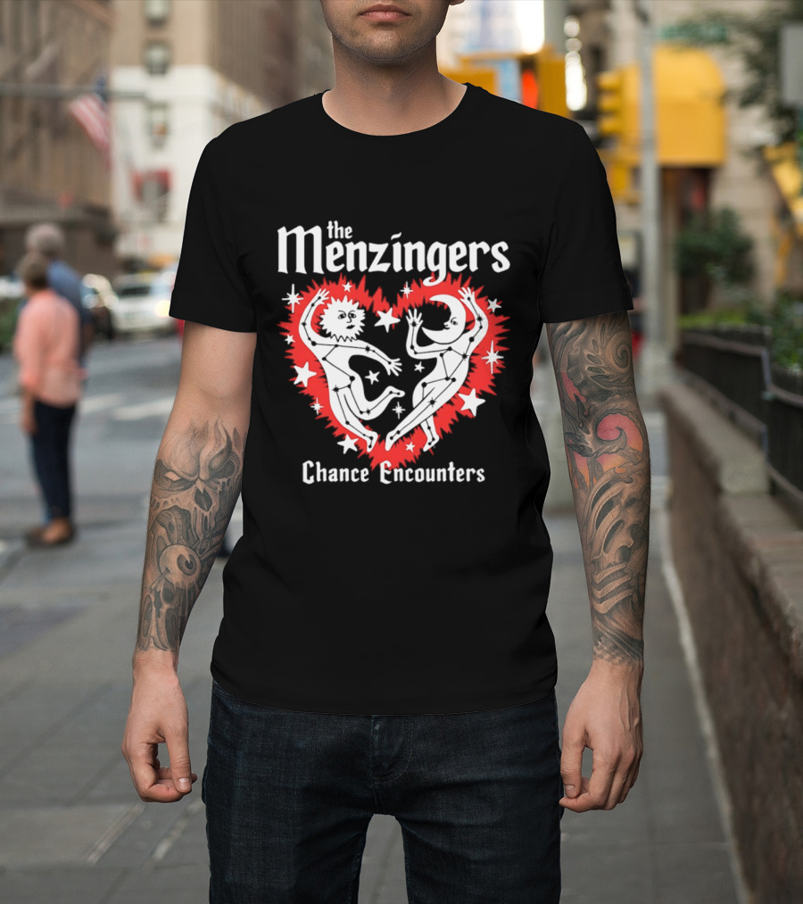 The Menzingers Chance Encounters Heart Starburst Indie Rock T-Shirt
