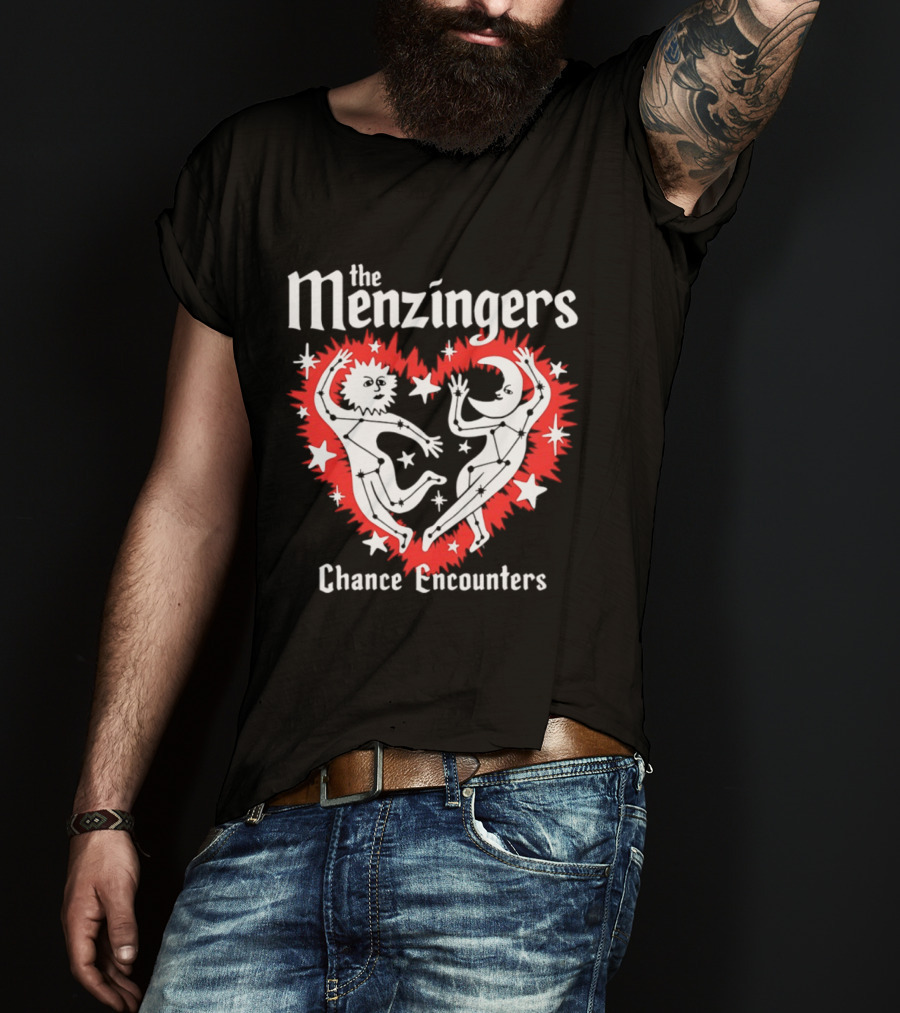 The Menzingers Chance Encounters Heart Starburst Indie Rock T-Shirt