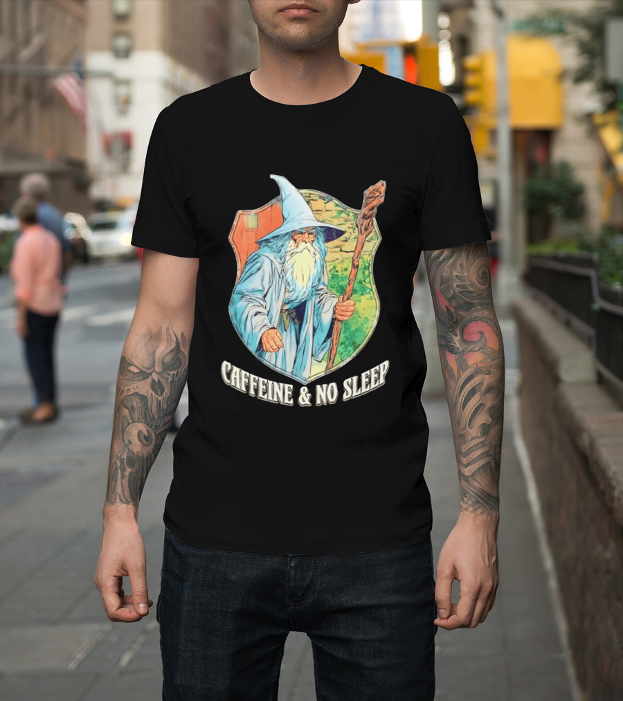 Wizard Caffeine & No Sleep T-Shirt