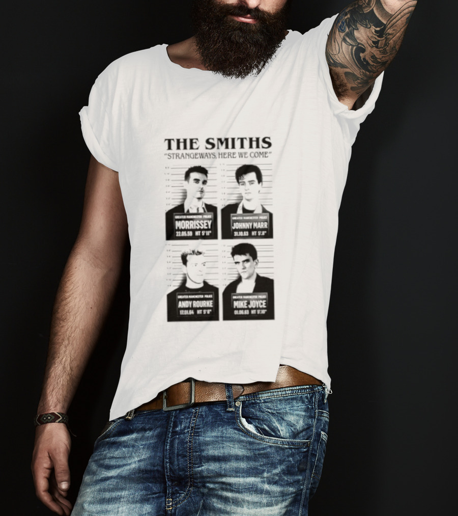 The Smiths Strangeways Here We Come Morrissey Johnny Marr Shots T-Shirt