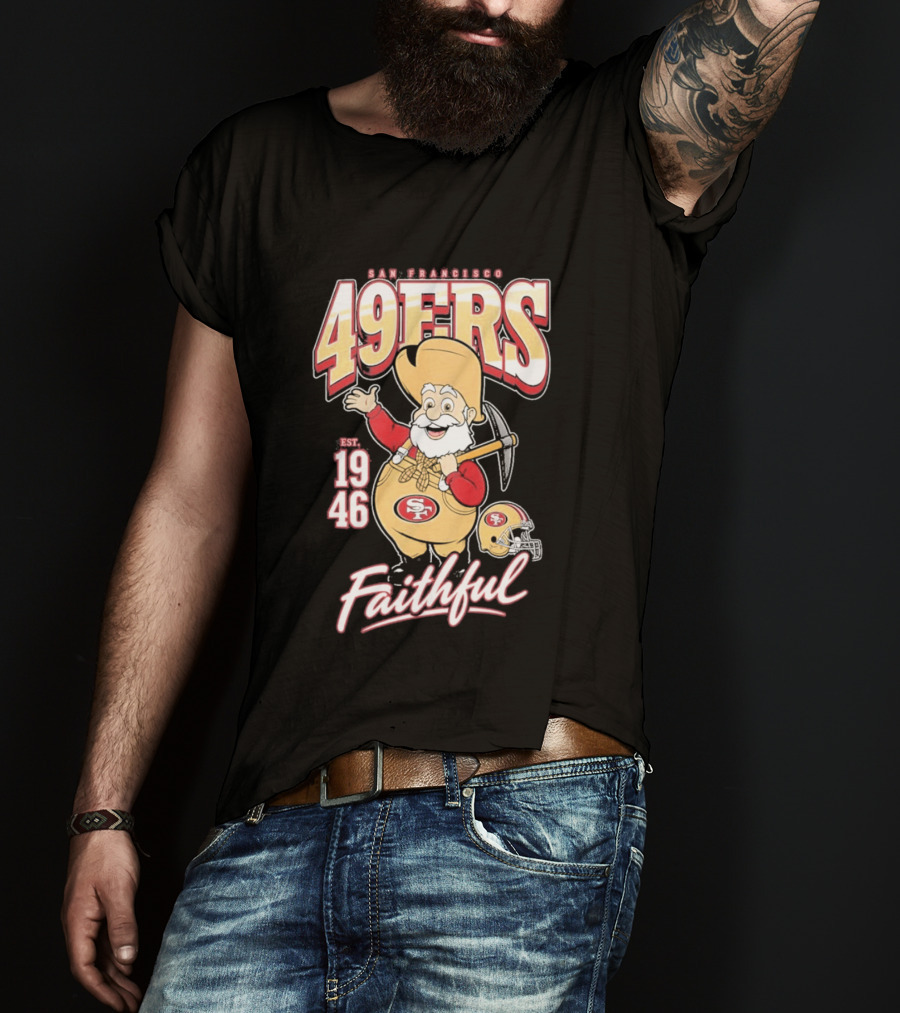 San Francisco 49ers Stinky Pete Faithful Est 1946 T-Shirt