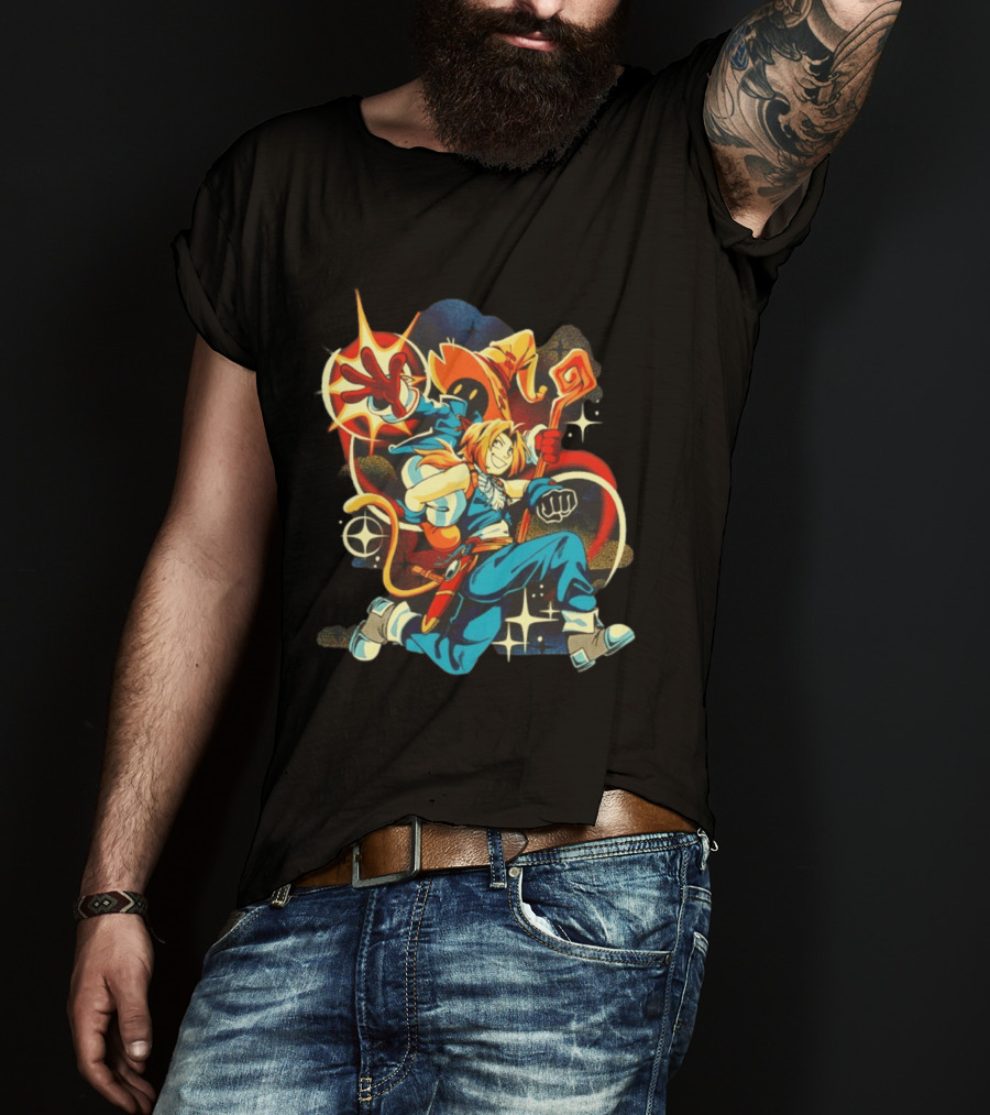 Final Fantasy I Will Always Carry You With Me Vivi Ornitier And Zidane Tribal T-Shirt