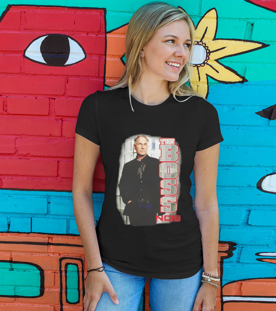 Mark Harmon The Boss NCIS Leroy Jethro Gibbs T-Shirt