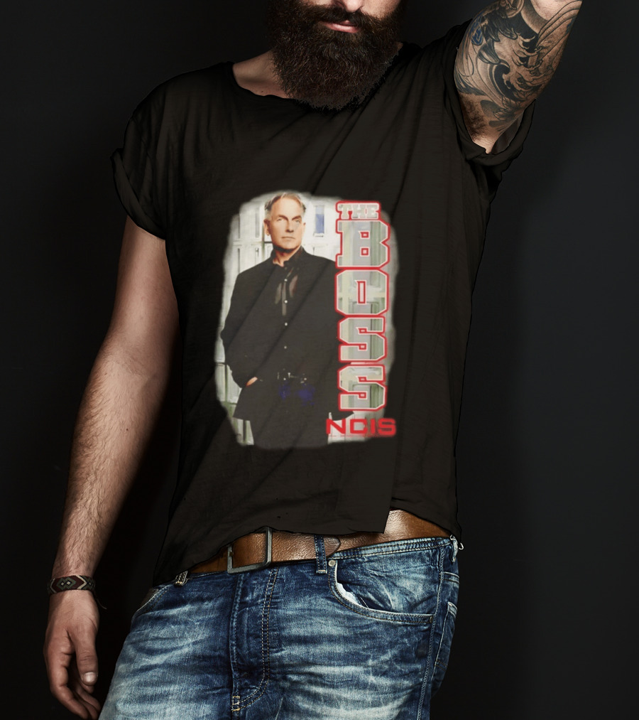 Mark Harmon The Boss NCIS Leroy Jethro Gibbs T-Shirt