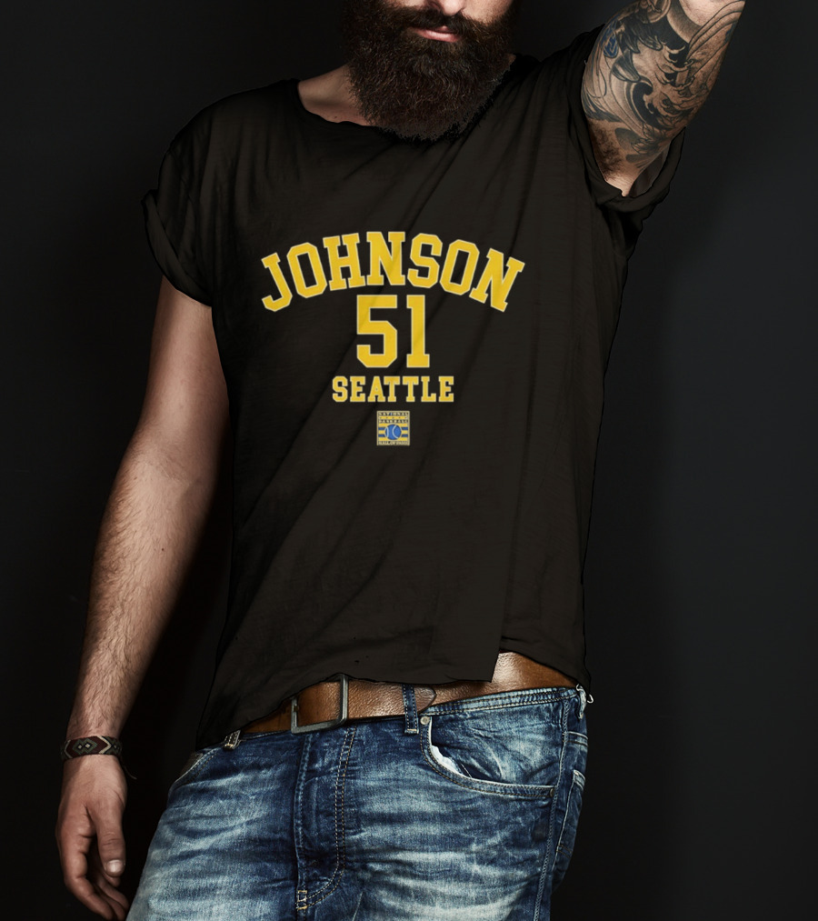 Seattle Mariners Randy Johnson 51 Seattle Baseball T-Shirt