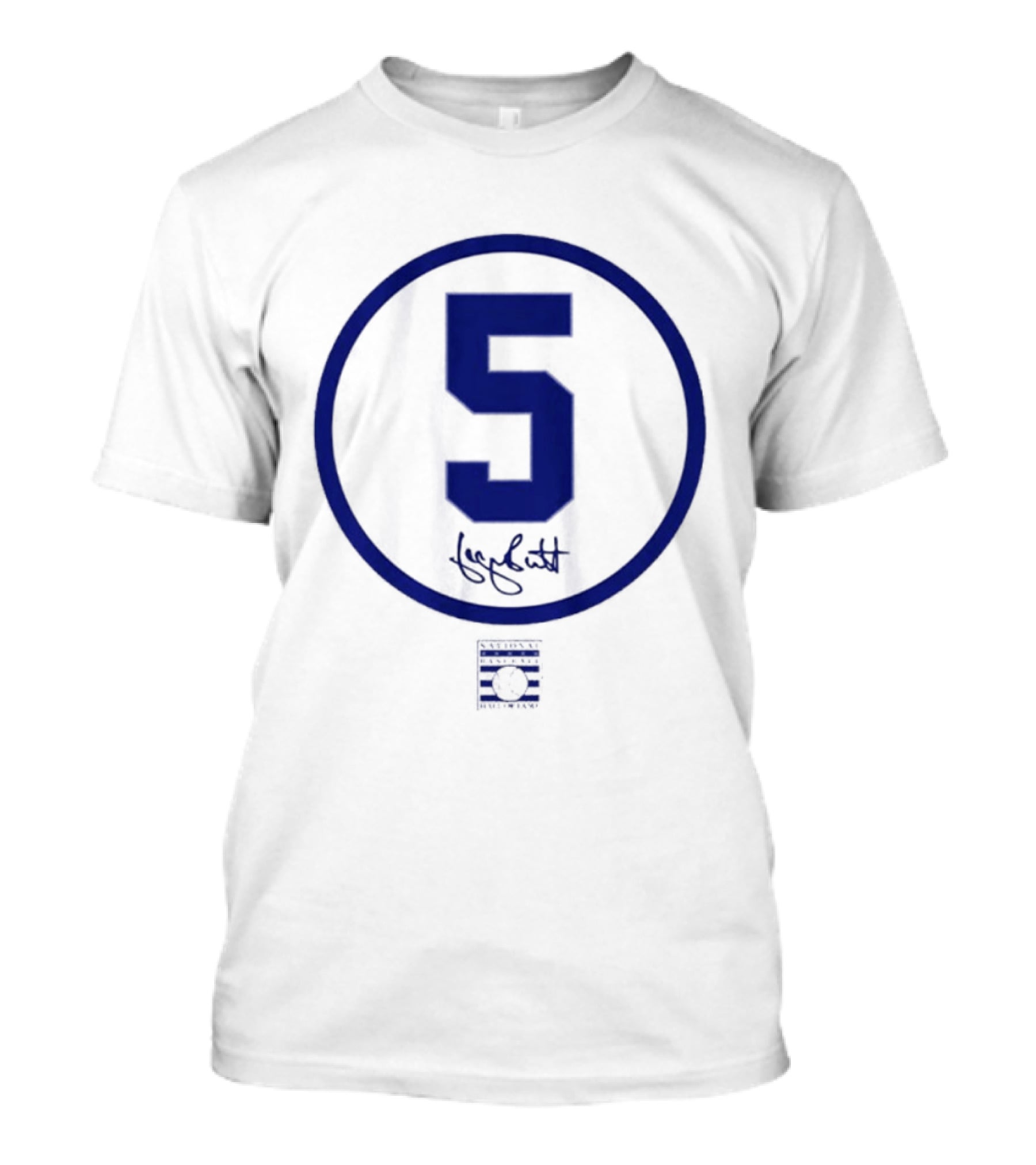 George Brett Signature Number 5 Baseball T-Shirt