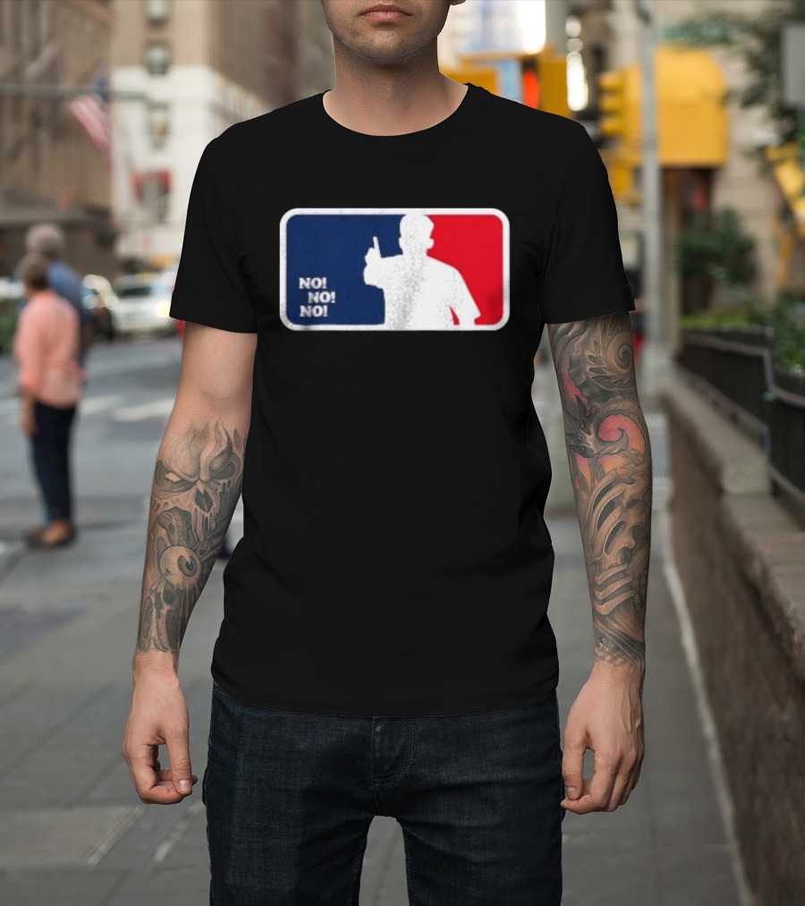 Ryan Flaherty No No No Fck You Baseball T-Shirt