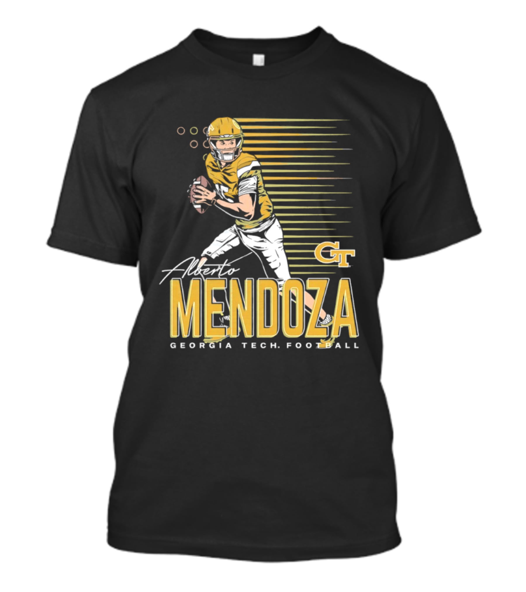 Alberto Mendoza Georgia Tech Football CT T-Shirt
