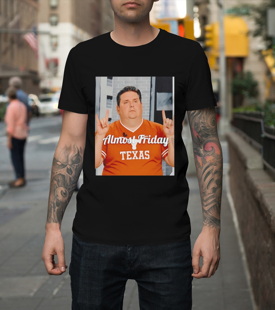 Almost Friday Texas Longhorn Hook 'EM T-Shirt
